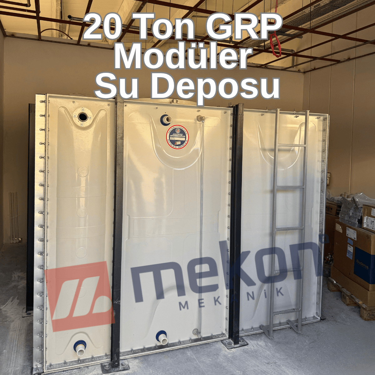 20 Ton GRP Su Deposu