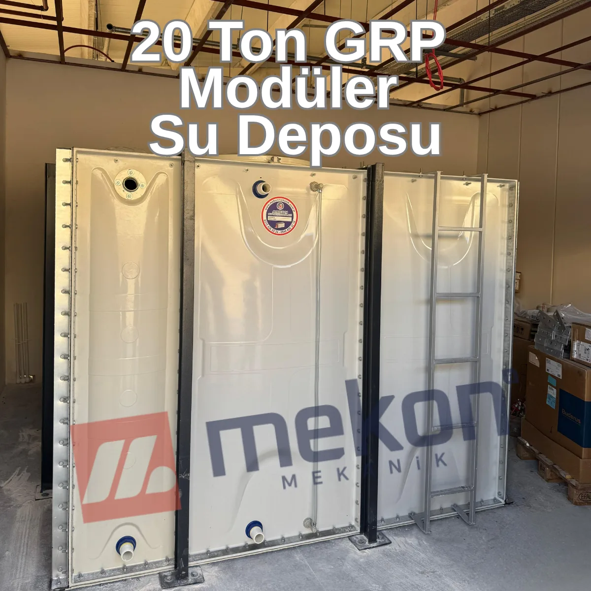 20 Ton GRP Su Deposu